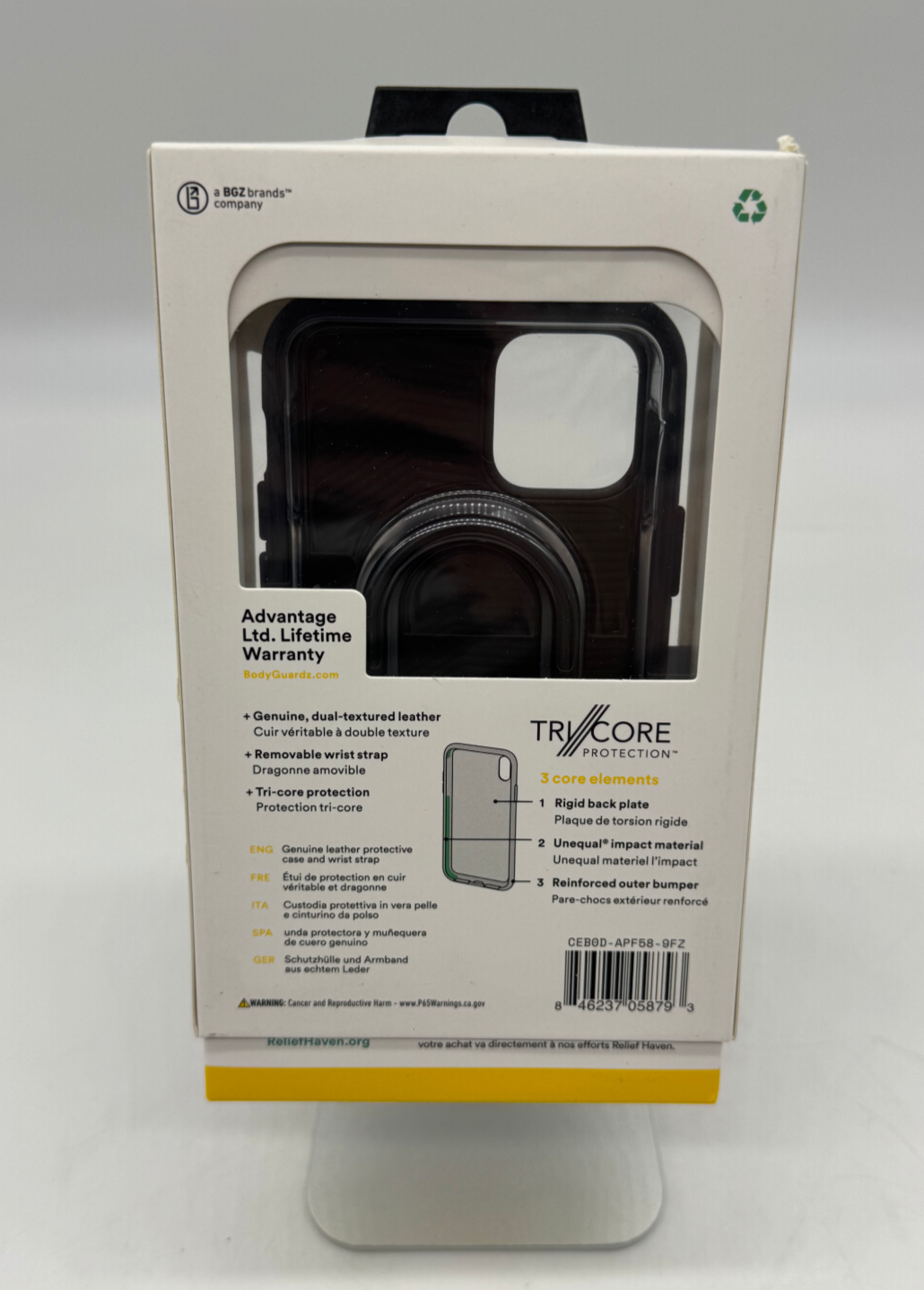 Bodyguardz Accent Duo Case Tri Core Protection For Apple iPhone 11 Pro Max Black